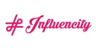 Logo influencity rosa
