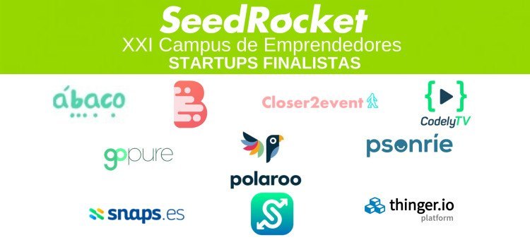 XXI Campus de Emprendedores: Startups finalistas