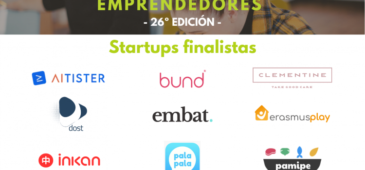 Te presentamos las 12 startups finalistas de la 26ª edición del Campus de Emprendedores